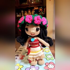 Moana inspired doll.